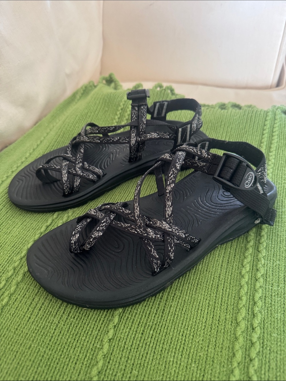 Chaco Women ZX/3 Outdoor Loop Toe Hiking Sandals Shoes Size 10